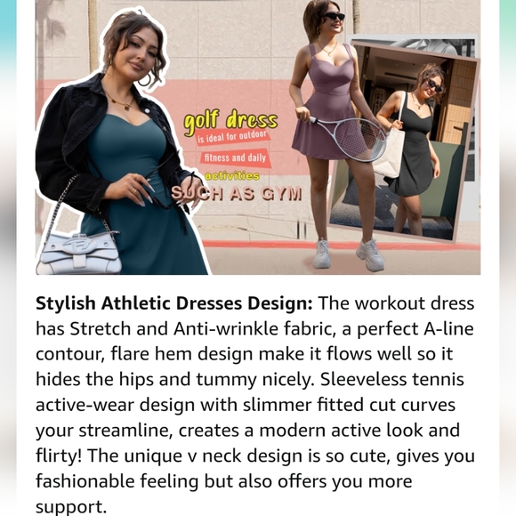 HYZ Black Activity Dress - Picture 9 of 9